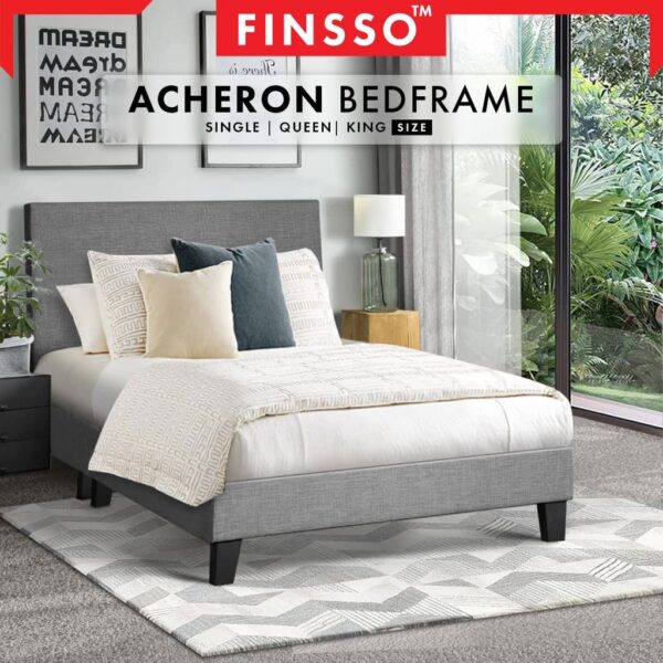 Acheron Swiss-Foundation Divan Queen Bed Frame | Katil Queen / Single Divan