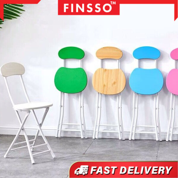 DEODRA Foldable Chair/ Outdoor Picnic Chair/Foldable Dining Backrest Chair Prayer Chair 折叠椅