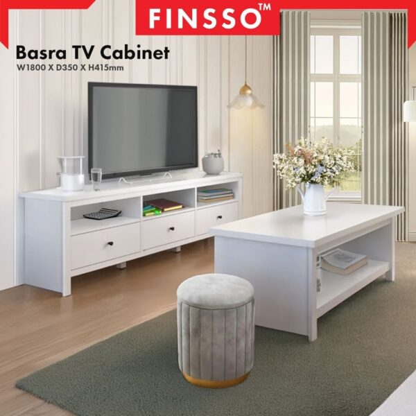 Basra TV Cabinet / Minimalist TV Cabinet / Big TV Cabinet