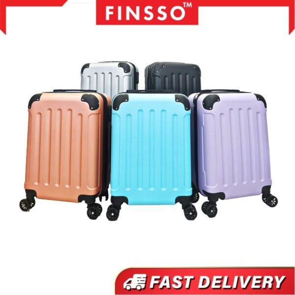 Travel Luggage Kerria ABS Material Bag 20/24inch Lightweight 4 Wheels 360 Rotation Luggage Bags