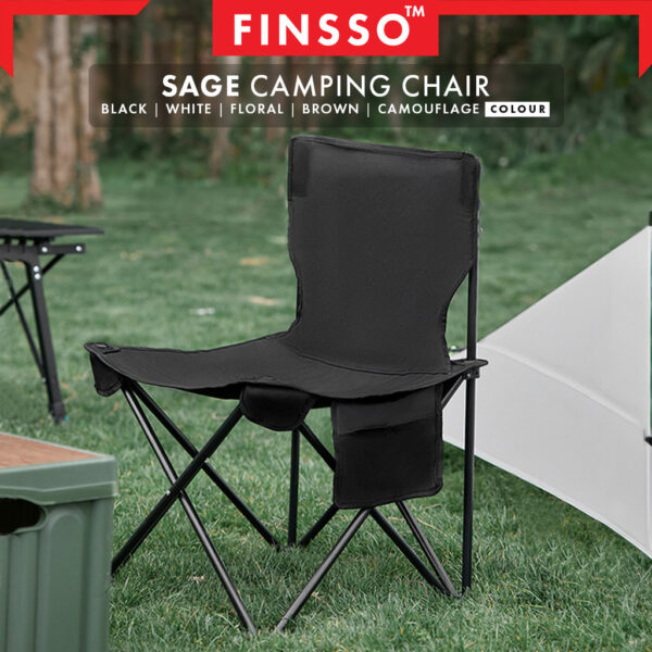 Foldable Camping Chair/Fishing Chairs/ Beach Chairs/Kerusi Lipat/ Kerusi Healing/kerusi camping/ Sage Chair