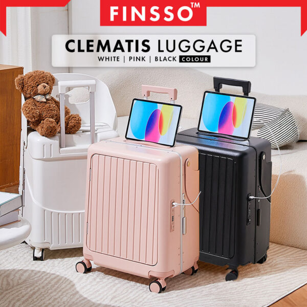 Suitcases Hardside 20 Inch Luggage With Child Seat Lockable Spinner Wheels /Travel Suitcase