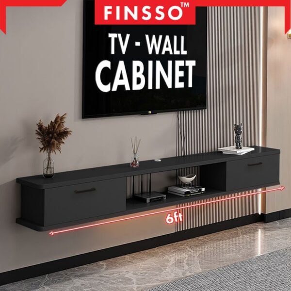 Wall TV Cabinet 100–180cm | FREE SHIPPING