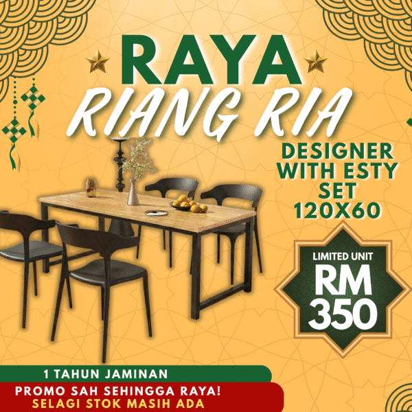 ✨RAYA PROMOTION✨ DINING SET FREE SHIPPING