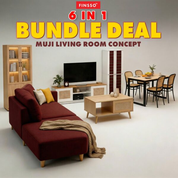 MUJI MEGA LIVING SET 6 IN 1 COMBO
