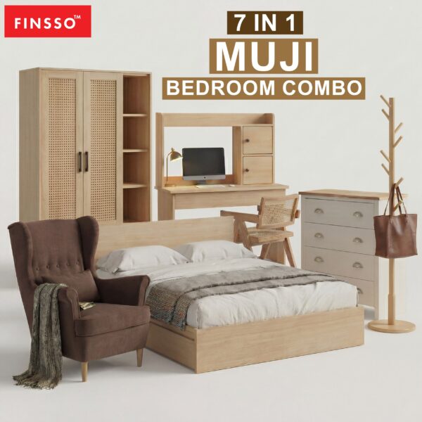 MUJI MEGA BEDROOM SET (7IN1)
