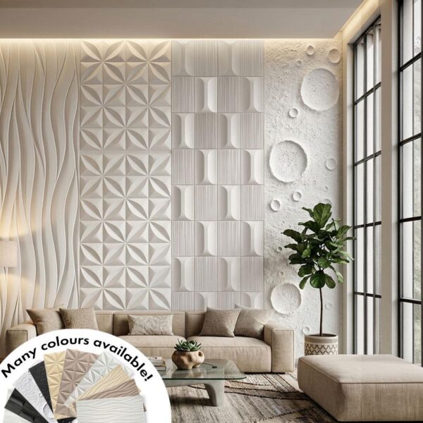 3D PU Stone Panel – Faux Stone Feature Wall Panel, Waterproof, Lightweight & Easy DIY Install